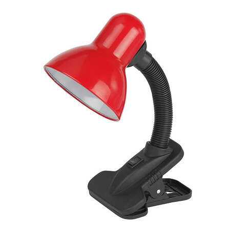 Настольный светильник ЭРА N-102 E27 40W красный C0041425