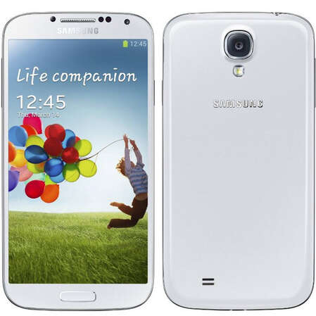 Смартфон Samsung I9500 Galaxy S4 16GB White 