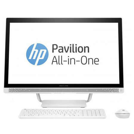 Моноблок HP Pavilion 27-a234ur 27'' FullHD Core i3 7100T/4Gb/1Tb/DVD/Kb+m/Win10 White