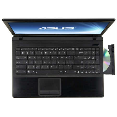 Ноутбук Asus X54HR Intel B800/2Gb/320Gb/DVD/AMD HD7470 1Gb/WiFi/cam/15.6"/DOS black