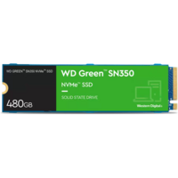 Внутренний SSD-накопитель 480Gb Western Digital Green SN350 (WDS480G2G0C) M.2 2280 PCIe NVMe 3.0 x4