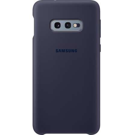 Чехол для Samsung Galaxy S10e SM-G970 Silicone Cover тёмно-синий