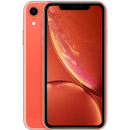 Смартфон Apple iPhone Xr 64GB Coral новая комплектация (MH6R3RU/A) 