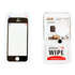 Защитное стекло для iPhone 5/Phone 5c/iPhone 5s Viks Ultra thin черное