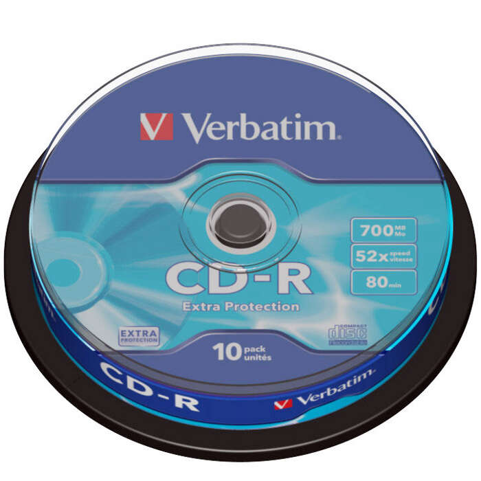 Диск cd r сколько мб