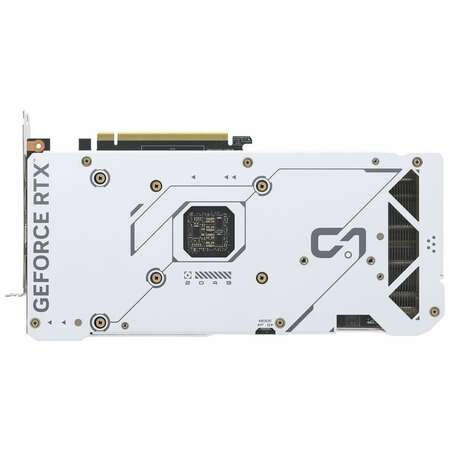 Видеокарта ASUS GeForce RTX 4070 12288Mb, Dual OC 12G White (Dual-RTX4070-O12G-White) 1xHDMI, 3xDP, Ret
