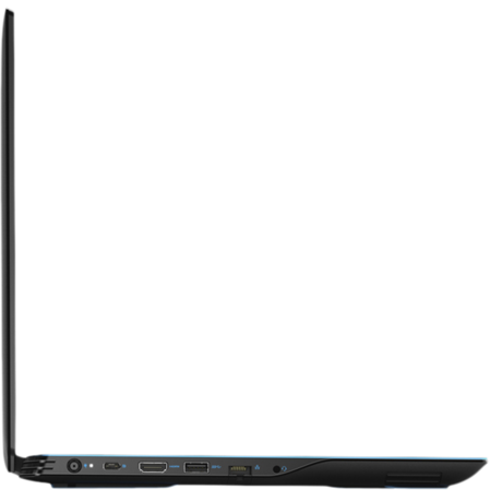 Ноутбук Dell G3 3590 Core i7 9750H/8Gb/1Tb+256Gb SSD/NV GTX1660Ti MAX Q 6Gb/15.6" FullHD/Win10 Black