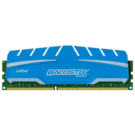 Модуль памяти DIMM 8Gb DDR3 PC12800 1600MHz Crucial Ballistix Sport XT (BLS8G3D169DS3CEU)