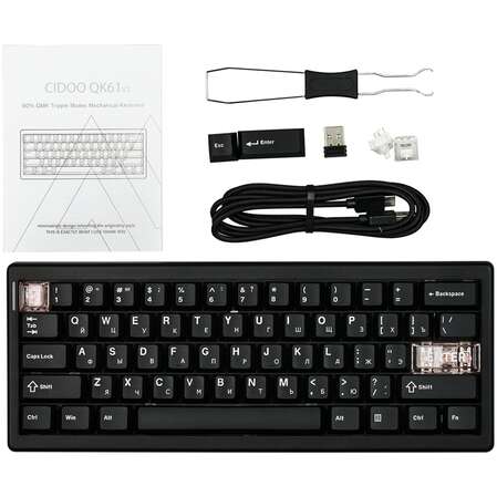 Клавиатура Cidoo QK61 V2 Black