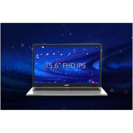 Ноутбук Acer Extensa 15 EX215-34-C2LD Intel N100/8Gb/512Gb SSD/15.6" FullHD/DOS Silver