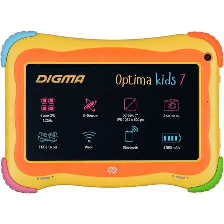 Планшет Digma Optima Kids 7 разноцветный