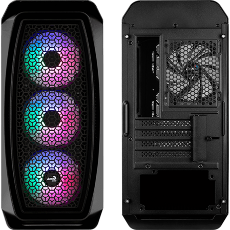 Корпус MicroATX Minitower AeroCool Aero One Mini Frost-G-BK-v1 Black 