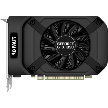 Видеокарта Palit GeForce GTX 1050 2048Mb (PA-GTX1050 StormX 2G) DVI-D, HDMI, 3xDP Ret