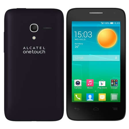 Смартфон Alcatel One Touch 4035D Pop D3 Black Dark Aubergine