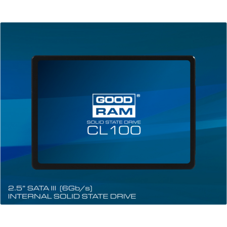 Внутренний SSD-накопитель 480Gb GOODRAM CL100 (SSDPR-CL100-480-G3) SATA3 2.5"