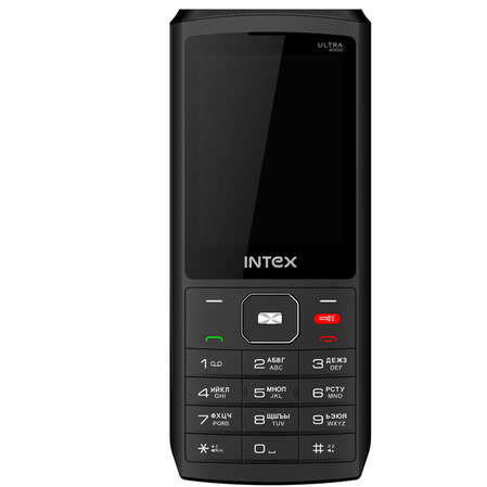 Мобильный телефон Intex Ultra 4000 Phone/Power Bank DS Black