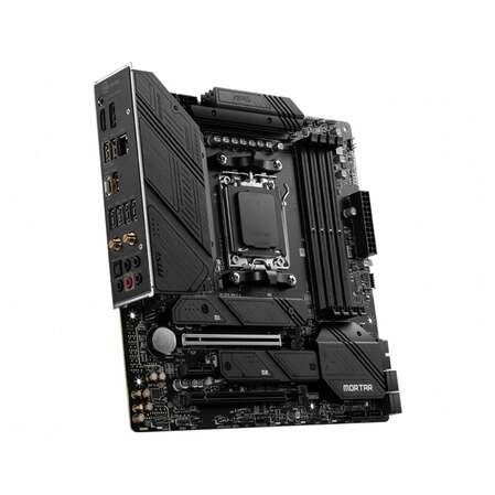 Материнская плата MSI MAG B650M Mortar WiFi Socket-AM5 AMD B650 4xDDR5, 6xSATA3, RAID, 2xM.2, 2xPCI-E16x, 7xUSB3.2, 1xUSB3.2 Type C, DP, HDMI, WiFi, 2.5Glan, mATX Ret