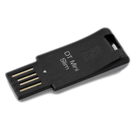 USB Flash накопитель 8GB Kingston DataTraveler Mini Slim DTMS/8GB черный