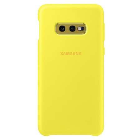 Чехол для Samsung Galaxy S10e SM-G970 Silicone Cover жёлтый