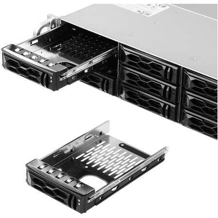 Платформа SuperMicro SYS-6029U-E1CR4 Power Supply: Intel H79286-011 1300W, Chassis: CSE-LA29UTS-R0NP-FT019