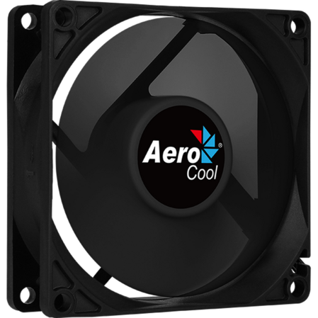 Вентилятор 80x80 Aerocool Force 8 Black Ret