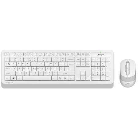 Клавиатура+мышь A4Tech Fstyler FG1010S White