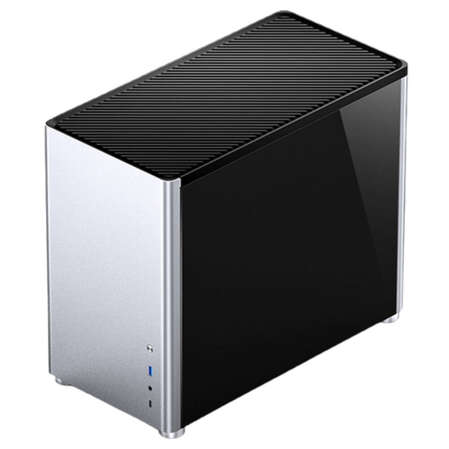 Корпус MicroATX Minitower JONSBO D30 Silver TG Серебристый