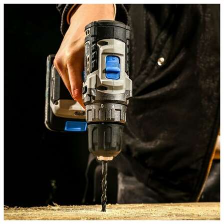 Дрель-шуруповерт аккумуляторная Deko Sharker 20V, 20В, 1*3.0Ач 063-4037