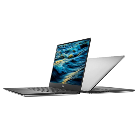 Ноутбук Dell XPS15 Core i7 8750H/16Gb/512Gb SSD/NV GTX1050Ti 4Gb/15.6" UHD/Win10Pro Silver