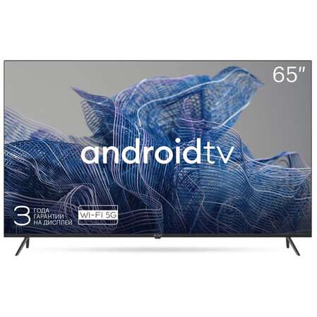 Телевизор 65" Kivi 65U740NB (4K UHD 3840x2160, Smart TV) черный