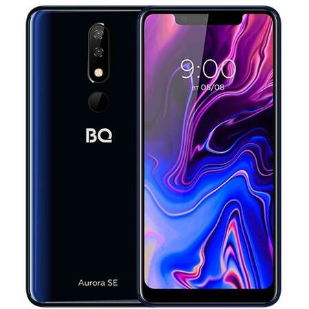 Смартфон BQ Mobile BQ-5732L Aurora SE Black/Dark Blue
