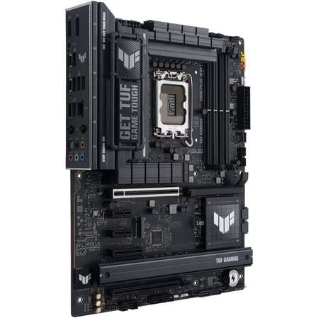 Материнская плата ASUS TUF Gaming Z890-Plus WiFi Z890 Soc-1851 4xDDR5, 4xSATA3, RAID, 4хM.2, 5xPCI-E16x, 6xUSB3.2, 2xUSB3.2 Type C, DP, HDMI, WiFi, 2.5Glan, ATX