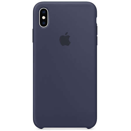 Чехол для Apple iPhone Xs Max Silicone Case Midnight Blue