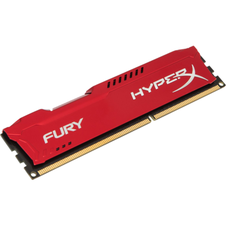 Модуль памяти DIMM 4Gb DDR3 PC15000 1866MHz Kingston HyperX Fury Red Series (HX318C10FR/4)