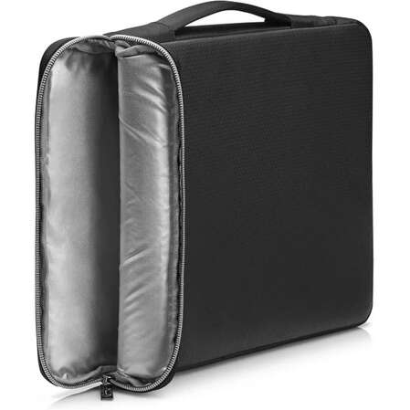 14" Чехол для ноутбука HP Carry Sleeve черный/серебристый