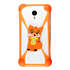 Чехол для мобильного телефона Partner бампер размер 3.5-5.5", лиса, оранжевый