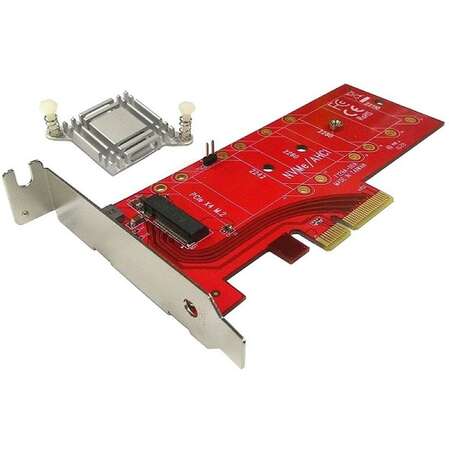 Переходник-конвертер Smartbuy DT-129A для M.2 NGFF M-Type SSD в PCIe 3.0 x4 с радиатором
