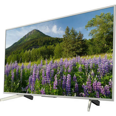 Телевизор 49" Sony KD-49XF7077SR2 (4K UHD 3840x2160, Smart TV) серебристый