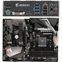 Материнская плата Gigabyte B450 AORUS Elite V2 Socket-AM4 AMD B450 4xDDR4, 6xSATA3, RAID, 2xM.2, 2xPCI-E16x, 4xUSB 3.1, DVI-D, HDMI, Glan, ATX Ret