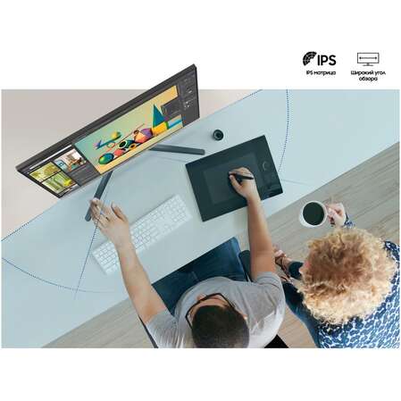 Монитор 27" Samsung Essential S3 S27C330GAI IPS 1920x1080 4ms HDMI, DisplayPort