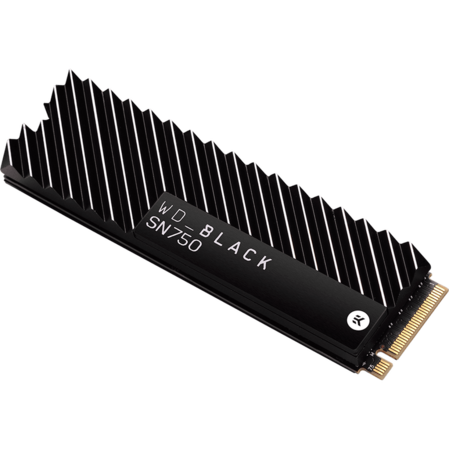 Внутренний SSD-накопитель 500Gb Western Digital Black SN750 (WDS500G3X0C) M.2 2280 PCIe NVMe 3.0 x4