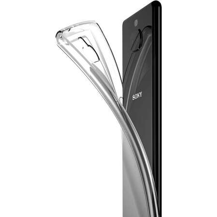 Чехол для Sony I4213 Xperia 10 Plus Brosco силиконовая накладка, черный