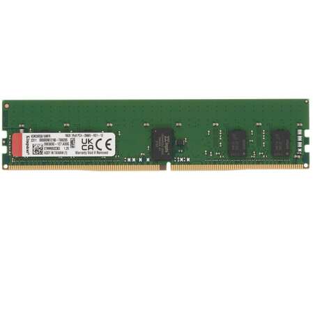 Модуль памяти Kingston 16GB 2666MHz DDR4 RDIMM ECC Reg CL19 1Rx8 Micron F Rambus