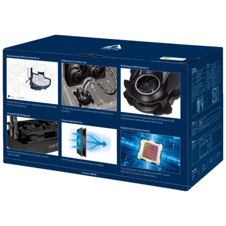 Система водяного охлаждения Liquid Freezer II 280 ACFRE00066A 1150/1155/S1156/1151/2011/2066, AM4