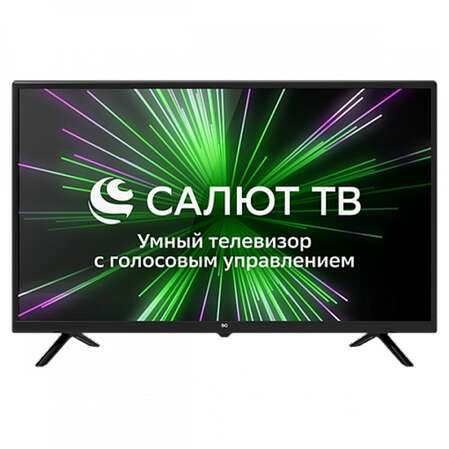 Телевизор 32" BQ 32S09B (HD 1366x768, Smart TV) черный