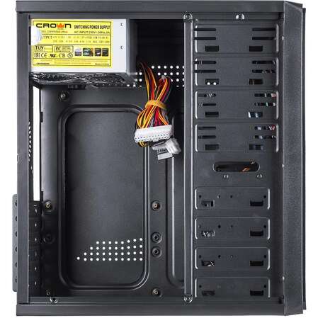 Корпус ATX Minitower Crown CMC-504(CM-450office) 450W Black