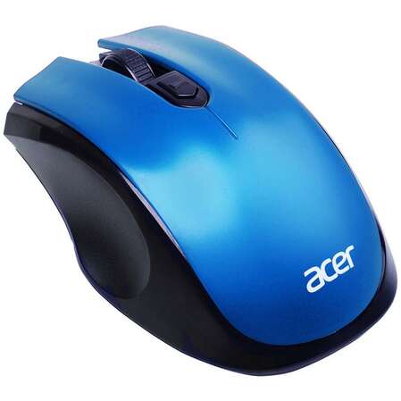 Мышь беспроводная Acer OMR031 Black\Blue беспроводная