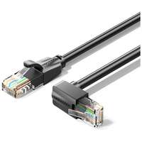 Патч-корд UTP 2м Vention (IBWBH) категория 6 черный угловой вниз