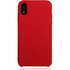 Чехол для Apple iPhone Xr Brosco Softrubber, накладка, красный