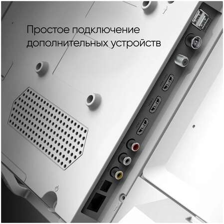 Телевизор 32" Topdevice TDTV32BS02H_WE (HD 1366x768, Smart TV) белый